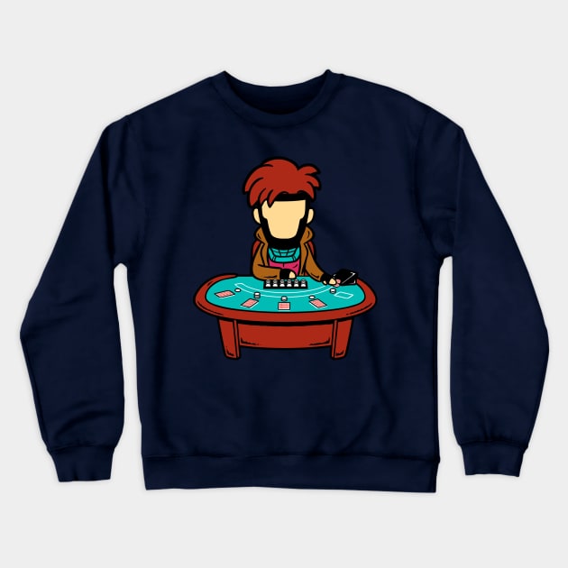 Part Time Job - Casino Crewneck Sweatshirt by flyingmouse365